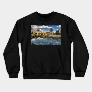 Day's Weir at Little Wittenham Crewneck Sweatshirt